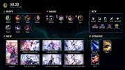 League of Legends Patch 10.22 changes.