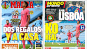 La eliminación del Real Madrid ante el Manchester City, protagoniza las portadas