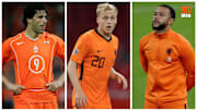 Van Nistelrooy, Van de Beek et Memphis Depay. 