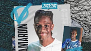 Aaron Kamardin a signé son premier contrat professionnel à l'OM. 