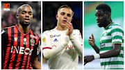 Wylan Cyprien, Maxence Caqueret et Odsonne Édouard. 