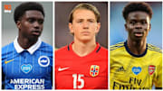 Lamptey, Berge et Saka. 