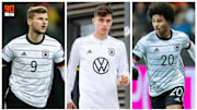 Timo Werner, Kai Havertz et Serge Gnabry. 
