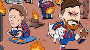 Estos son los memes más destacados sobre la continuidad de Lionel Messi en Barcelona.