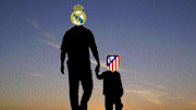 El Atlético se vio totalmente inoperante ante el Real Madrid.