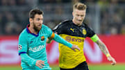 Reus y Messi
