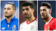 Alex Telles, Taremi et Pizzi. Liga NOS. 