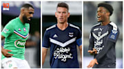 Yann M'Vila, Laurent Koscielny et Josh Maja. 
