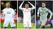 Nemanja Radonjivc, Houssem Aouar et Toma Basic. 