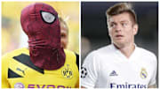 Aubameyang et Toni Kroos. 