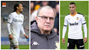 Helder Costa, Marcelo Bielsa et Rodrigo. 