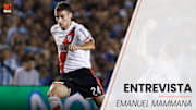 Emanuel Mammana jugó contra Edwin Cardona en la final de la Copa Sudamericana 2014