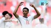 Bellingham became the youngest player to ever feature in the European Championships 