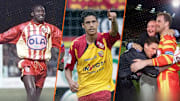 Marc-Vivien Foé, Raphaël Varane et Jean-Guy Wallemme. 