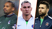 Bernard Lama, Keylor Navas et Salvatore Sirigu. 