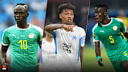 Sadio Mané, Boubacar Kamara et Idrissa Gueye. 
