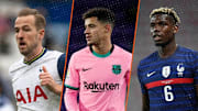 Harry Kane, Coutinho et Pogba. 