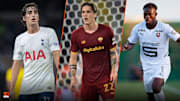 Bryan Gil, Nicolò Zaniolo et Kamaldeen Sulemana. 