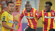Frankowski, Kakuta et Kalimendo sous le maillot lensois