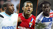 Mamadou Niang, Sonny Anderson et Bafétimbi Gomis. 