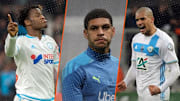 Les joueurs labellisés "pépites" à l'OM avec Michy Batshuayi, Luis Henrique et Doria. 