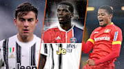 Paul Dybala, Paul Pogba et Leon Bailey. 