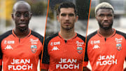 Yoane Wissa, Adrian Grbic et Terem Moffi. 
