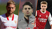 Papu Gomez, Dominik Szoboszlai, le nouveau joyau du RB Leipzig et Martin Odegaard. 