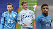 Florian Thauvin, Michael Cuisance et Luis Henrique. 