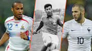 Henry, Fontaine, Benzema parmi les meilleurs attaquants français de l'histoire. 