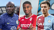 Romelu Lukaku, Myron Boadu et Jack Grealish. 