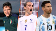 Chiesa, Messi et Griezmann. 