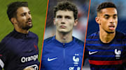 Léo Dubois, Benjamin Pavard et Colin Dagba. 