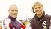 Los Gudjohnsen, padre e hijo.