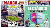 Portadas de Marca y Mundo Deportivo