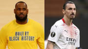 LeBron James respondeu à crítica de Ibrahimovic.