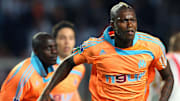 Djibril Cissé lors de son passage à l'OM. 