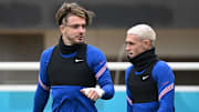 Jack Grealish et Phil Foden avec la sélection anglaise.