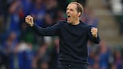 Thomas Tuchel après la victoire en Super Coupe d'Europe. 