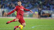 Lorenzo Pellegrini avec l'AS Rome. 