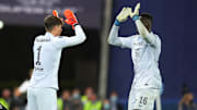 Chelsea Kepa Arrizabalaga and Edouard Mendy