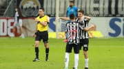 Nacho marcou duas vezes frente ao Atlético-MG