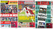 Las portadas de los diarios españoles