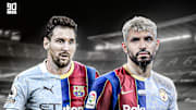 Lionel Messi et Sergio Agüero pourraient faire le chemin inverse entre Manchester City et le FC Barcelone. 