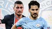 Marco Verratti et Ilkay Gündogan. 