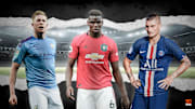 De Bruyne, Pogba et Verratti. 