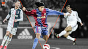 Cristiano Ronaldo, Ronaldinho et Zidane, les rois du passement de jambe. 