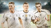 Shweinsteiger, Kroos, Lahm 