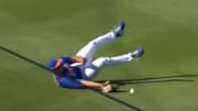 Mets outfielder Tim Tebow's fielding gaffe