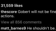 Former NBA player Matt Barnes weighs in on Utah Jazz C Rudy Gobert's coronavirus diagnosis.